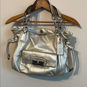 Coach Leather Gold Purse